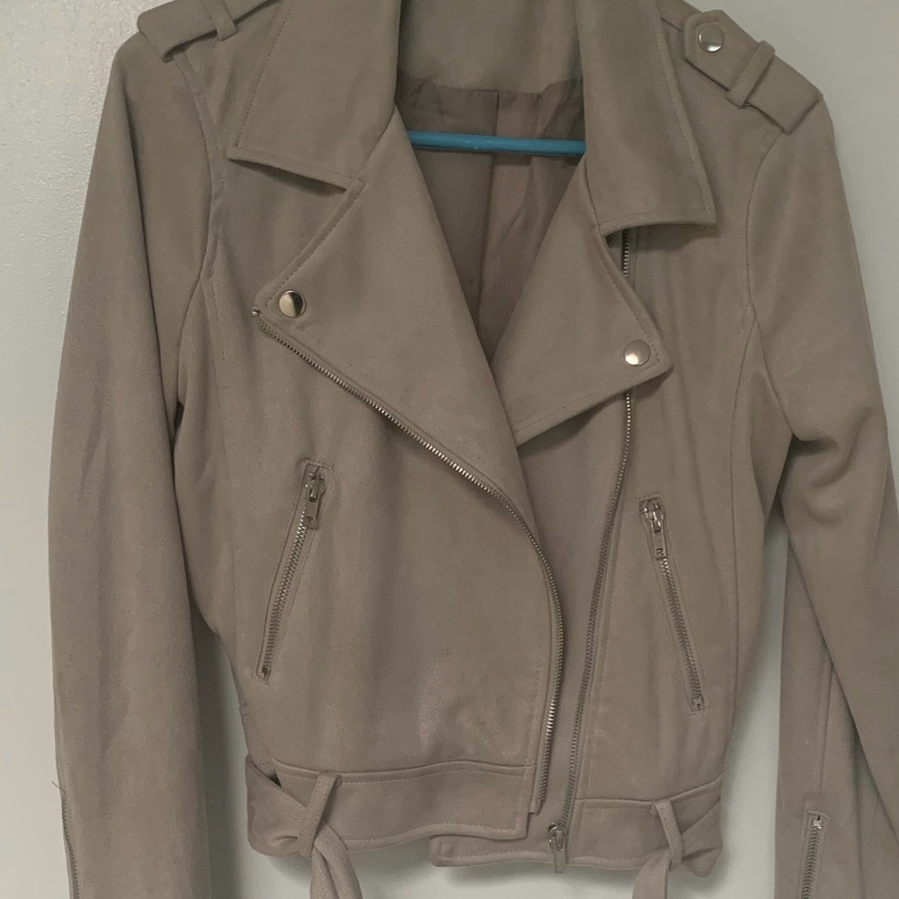 Nude Suede Jacket